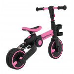 Detská trojkolka Happy bike 3v1 - ružová